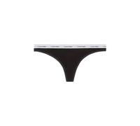 Calvin Klein Thong 000Qd5043E Tanga para Mujer, Negro (Black), S