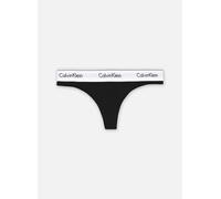 Calvin Klein Thong Modern Cotton 0000F3786E L Negro