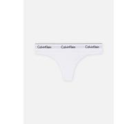 Calvin Klein Thong 0000f3786e Tangas, Blanco (White), XS Mujer