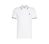 Calvin Klein Tipping Slim Polo Bright White Talla: XS | Polos Outlet | Hombre | Blanco