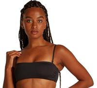 Calvin Klein Top Bikini Tipo Bandeau Mujer con Relleno extraíble, Negro (Pvh Black), XL