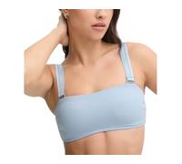 Calvin Klein Top Bikini Tipo Bandeau Mujer con Tirantes Desmontables