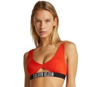 Calvin Klein Top de Bikini Mujer Bralette con Detalle Cut-out