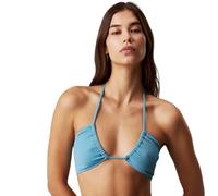 Calvin Klein Top de Bikini Mujer Bralette con Efecto Arrugado