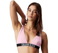 Calvin Klein Top de Bikini Mujer Bralette con Relleno extraíble, Rosa (Sweet Pink), S