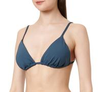 Calvin Klein Top de Bikini Mujer Triangel Non Fixed con Relleno extraíble, Azul (Ink), L