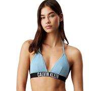 Calvin Klein Top de Bikini Mujer Triangle con Relleno extraíble, Azul (Skim Blue), XXL