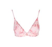 CALVIN KLEIN Top de bikini triángulo rosa | XS