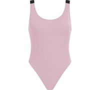 Calvin Klein Traje de baño Mujer Scoop Back One Piece Espalda escotada, Rosa (Sweet Pink), 3XL
