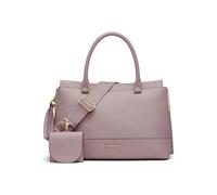 Calvin Klein Triple Compartment Satchel, Bianca-Bolso Bandolera con 3 Compartimentos Mujeres, Rosa Cardo, Talla única