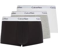 Calvin Klein Trunk 3pk 000nb2380a, Bóxer Hombre, Multicolor (Black/ White/ Grey Heather), L