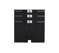 Calvin Klein Trunk 3Pk 000NB3528A, Boxer para Hombre, Black/Black/Black, S