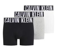 Calvin Klein Trunk 3Pk 000NB3608A, Boxer Hombre, Multicolor (Black, Grey Heather, White), L