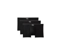 Calvin Klein Trunk 3Pk TI8 - Black W Blue River Fog Blue X-Large, Negro y negro., XXL