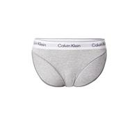 Calvin Klein Braguita Tipo Bikini Mujer High Leg con Logotipo en la Cintura, Gris (Grey Heather), XL