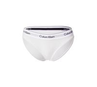 Calvin Klein Braguitas Tipo Bikini Mujer con Logotipo en la Cintura, Blanco (White), L