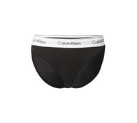 Calvin Klein Braguita Tipo Bikini Mujer High Leg con Logotipo en la Cintura, Negro (Black), XS