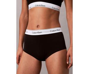 CALVIN KLEIN UNDERWEAR Braga tipo shorty ICON COTTON MODAL. Color Negro