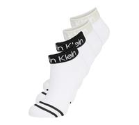 Calvin Klein Quarter, Blanco (White), Talla única (Pack de 4) para Mujer