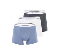 Calvin Klein Underwear Lote de 3 calzoncillos boxer ICON COTTON STRECTH. Talla S. Color Blanco