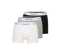 Calvin Klein Underwear Lote de 3 calzoncillos boxer ICON COTTON STRECTH. Talla L. Color Blanco