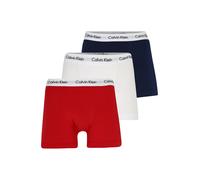 Lote de 3 boxers de algodón stretch Hombre Talla M. Color Blanco