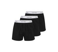 Calvin Klein Underwear Lote de 3 calzoncillos boxer ICON COTTON STRECTH. Talla L. Color Negro