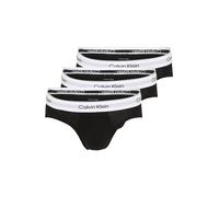 Calvin Klein Hip Brief 3Pk LV00NB4388 S Negro