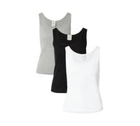 CALVIN KLEIN UNDERWEAR Lote de 3 camisetas de tirantes. Color Negro + Blanco + Gris