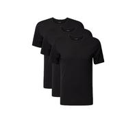 Calvin Klein Camisetas de Manga Corta Hombre Pack de 3 Crew Neck Basic, Negro (Black, Black, Black), M