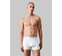 CALVIN KLEIN UNDERWEAR Lote de 3 calzoncillos de corte holgado con pinzas - Icon Cotton Stretch. Color blanco + blanco + blanco