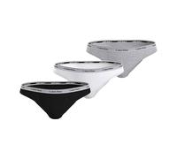 CALVIN KLEIN UNDERWEAR Lote de 3 slips Modern Logo. Color Negro/Blanco/Gris