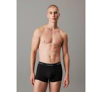 CALVIN KLEIN UNDERWEAR Lote de 5 boxers lisos. Color Negro
