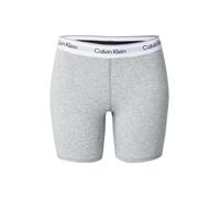 Calvin Klein Braguitas Hipster Mujer Boyshort Boxer Brief con Logotipo en la Cintura, Gris (Grey Heather), XS