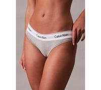 Calvin Klein Braguitas tipo bikini mujer con logotipo en la cintura Gris L