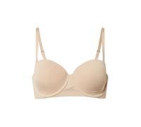 Calvin Klein Sujetador sin tirantes Mujer Light Lined Strapless con aros, Beige (Bare), 70C