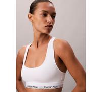 CALVIN KLEIN UNDERWEAR Sujetador Bralette ICON ALGODÓN MODAL. Color Blanco