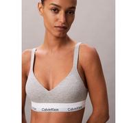 Calvin Klein Underwear Sujetador Bralette ICON ALGODÓN MODAL. Talla L. Color Gris