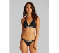 Calvin Klein Sujetador de baño triangular de mujer Negro KW0KW02854-BEH S