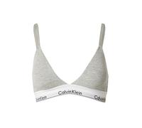 Top SIN AROS relleno extraíble copa triangular línea Modern Cotton Calvin Klein - Gris jasp / M