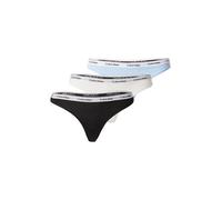 Calvin Klein Underwear Tanga azul claro / negro / blanco L azul claro / negro / blanco