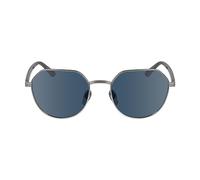 Calvin Klein Unisex Adult Sunglasses CK23125S - Matte Light Gunmetal with Solid Blue Lens