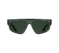 Calvin Klein Unisex Adult Sunglasses CK25539S - Transparent Green with Solid Green Lens
