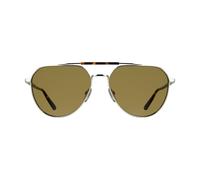 Calvin Klein Unisex Adult Sunglasses CK26100S - Light Gold with Solid Amber Lens