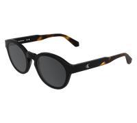 Calvin Klein Unisex Calvin Klein CKJ26604S 001 Gafas de sol Acetato Negro Gris Geométrico Normal