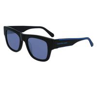 Calvin Klein Unisex CKJ22637S 001 Gafas de sol Acetato Negro Azul Cuadrada Normal