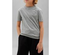 Calvin Klein Unisex Mini Badge Regular T-shirt Medium Grey Heather Talla: 14 | Camisetas Outlet | kids | Gris