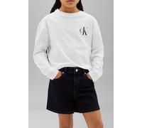Calvin Klein Unisex Small Chest Monologo Bright White Talla: 8 | Camisetas Outlet | Unisex | Blanco