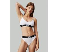 Calvin Klein Sujetador Tipo Bralette para Mujer Copas Blandas, Blanco (White), S