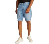 Calvin Klein Vaqueros Cortos Hombre Regular hasta la Rodilla, Azul (Denim Medium), 30W